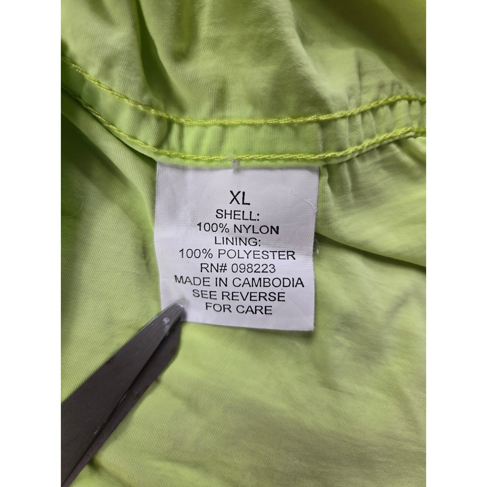 Magellan Outdoors Fish Gear Mens XL Lime Green Long Sleeve Fishing Shirt MagWick - Picture 3 of 11